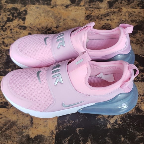 Nike Air Max 270 Extreme (GS) Pink Metallic Silver - Picture 16 of 16